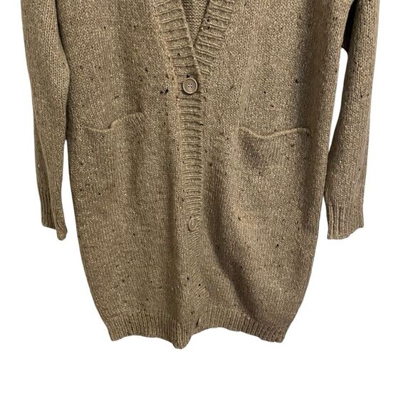 John + Jenn Woodland Cotton Blend Oversized Cardigan Sweater Size L NWT - Picture 5 of 8